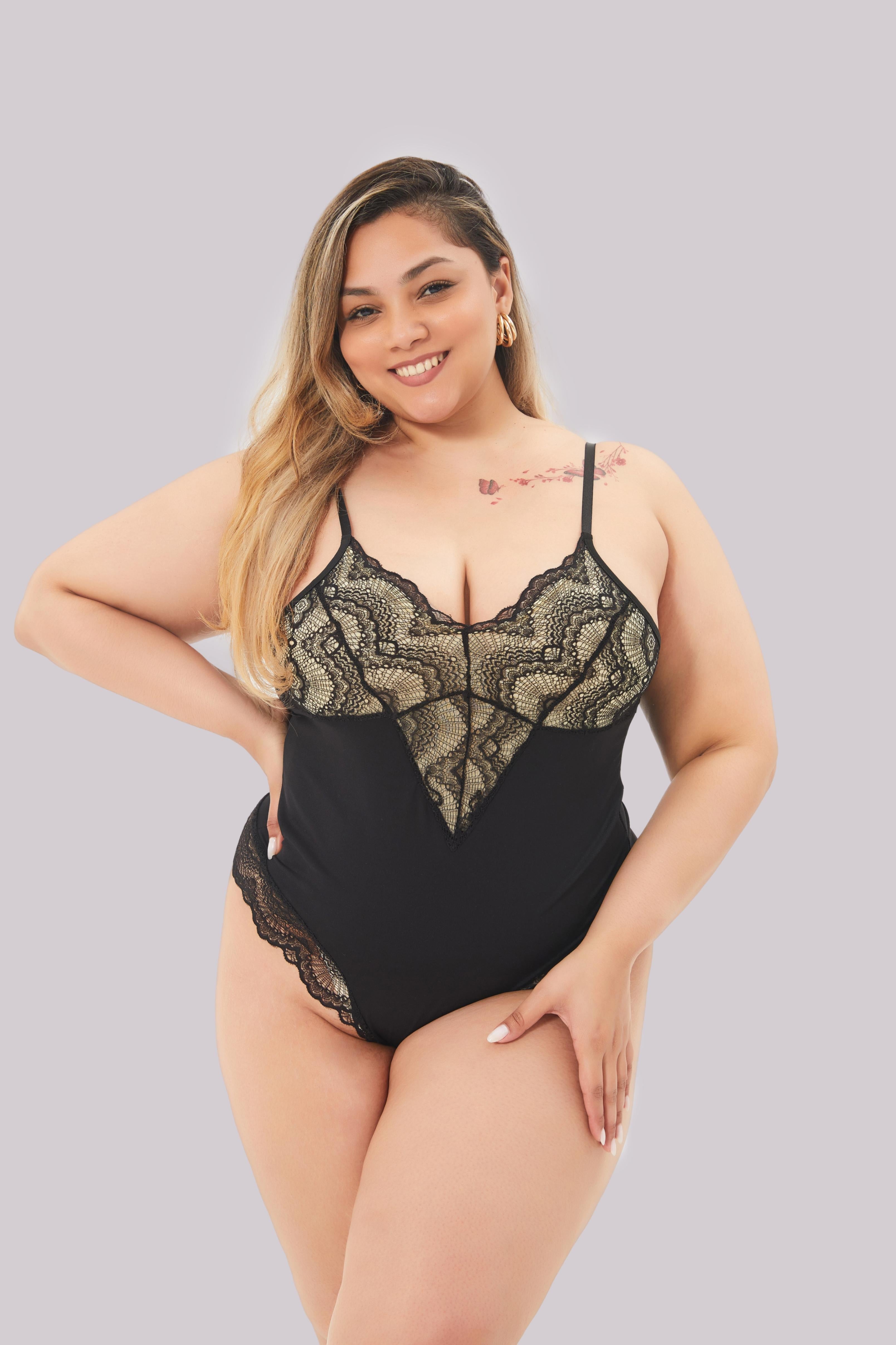 Comfit™ Rosaline - Body modellante in pizzo