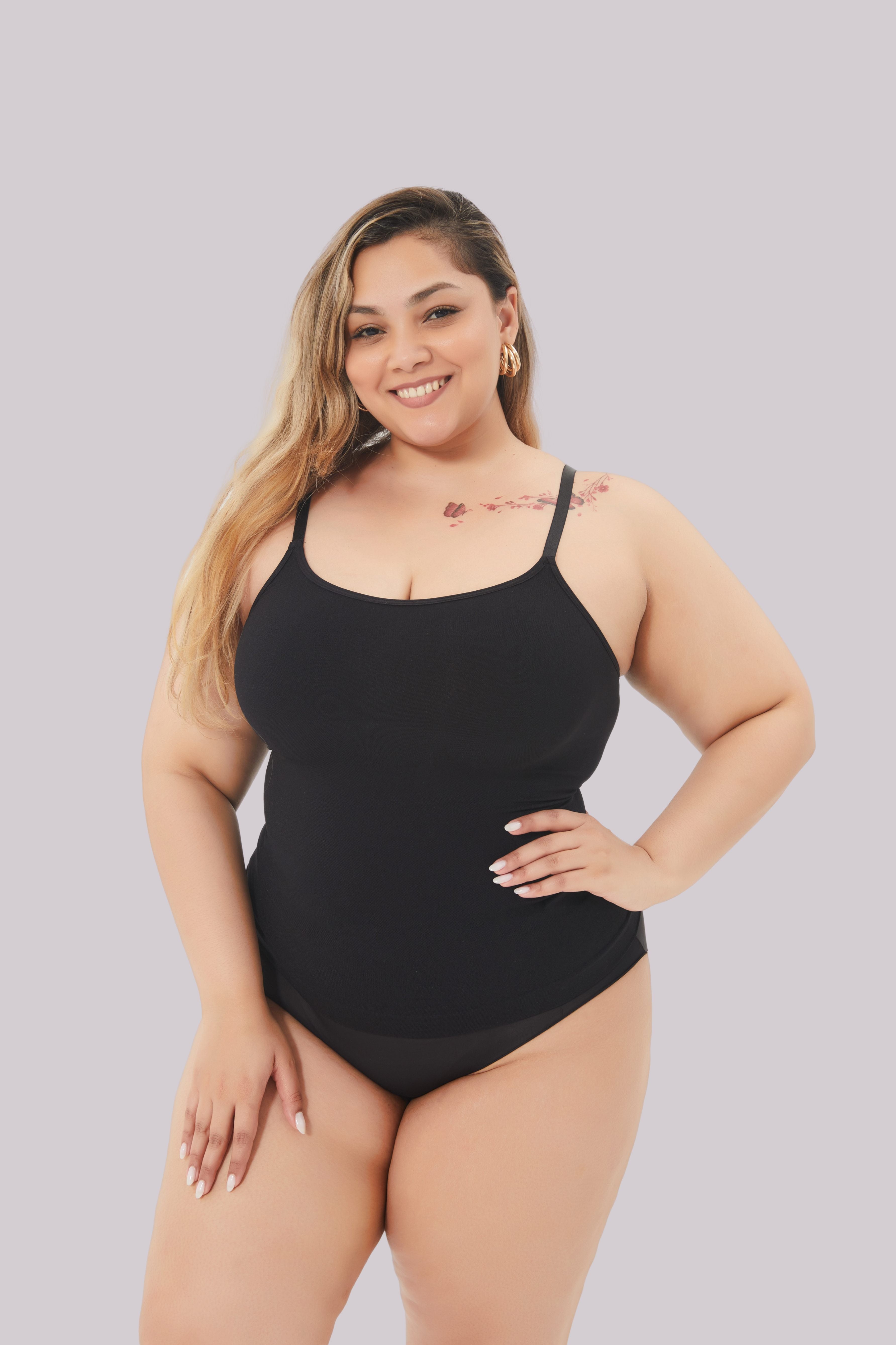 Comfit™ Alessia - Cami premium con scollo rotondo