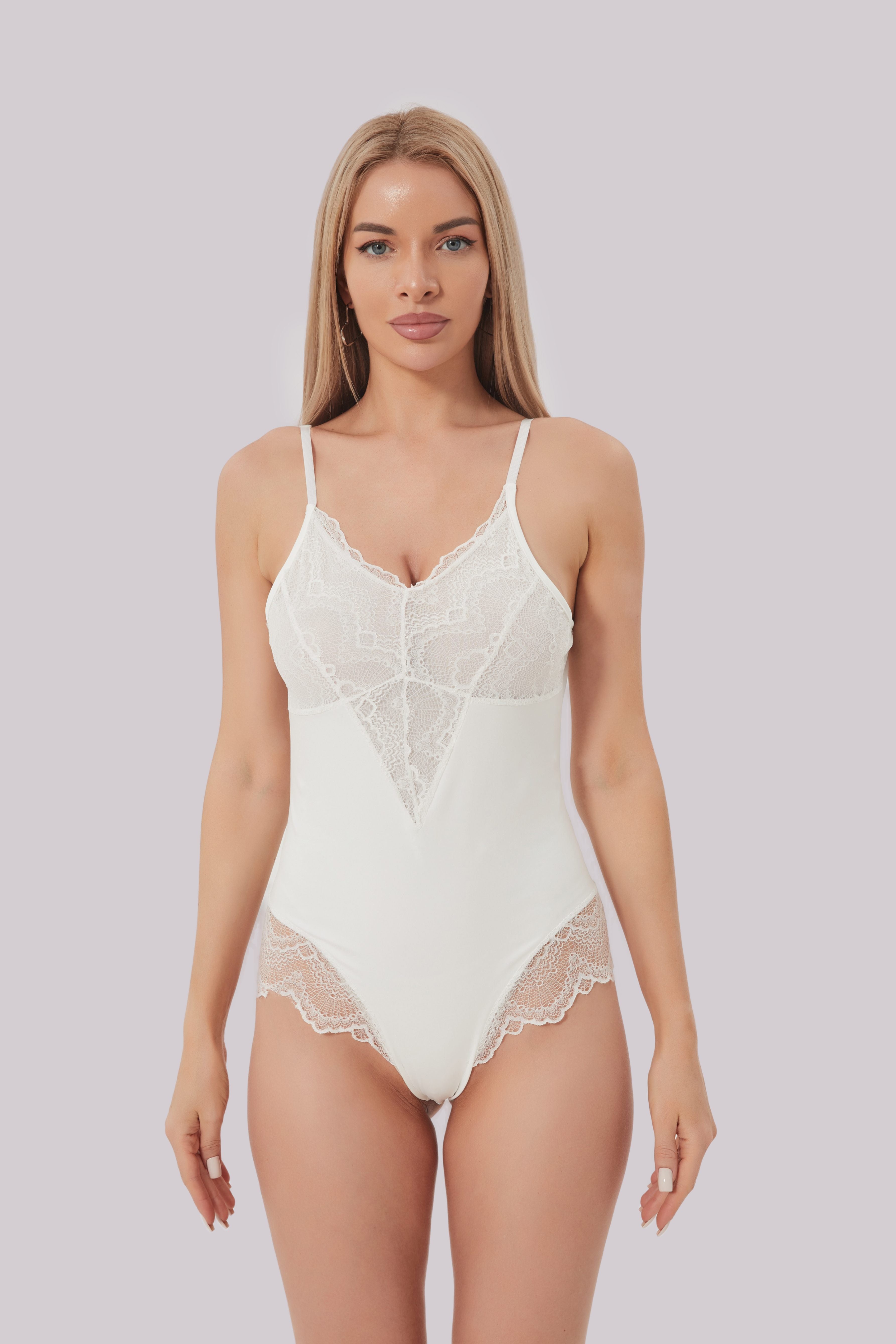 Comfit™ Rosaline - Body modellante in pizzo