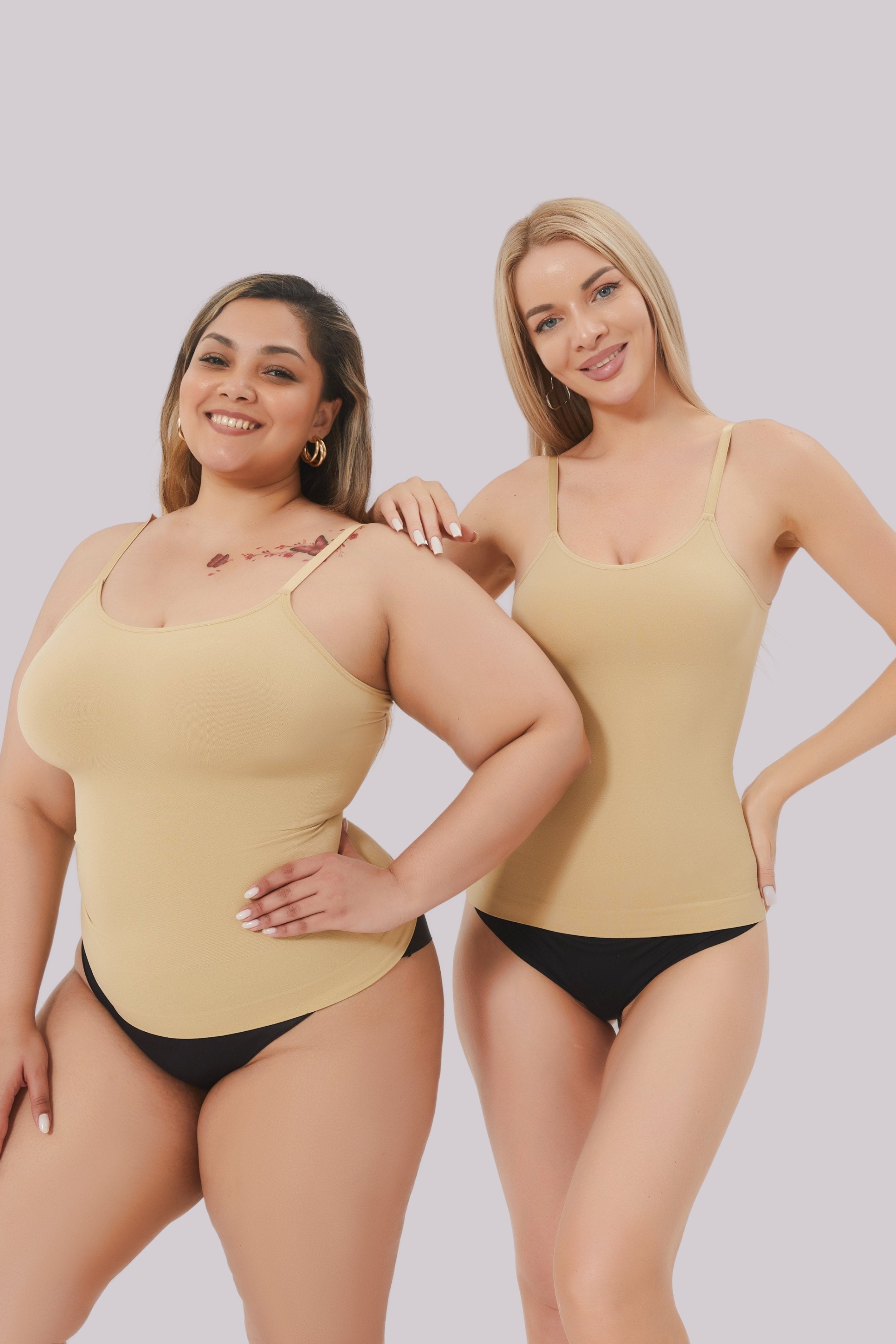 Comfit™ Alessia - Cami premium con scollo rotondo